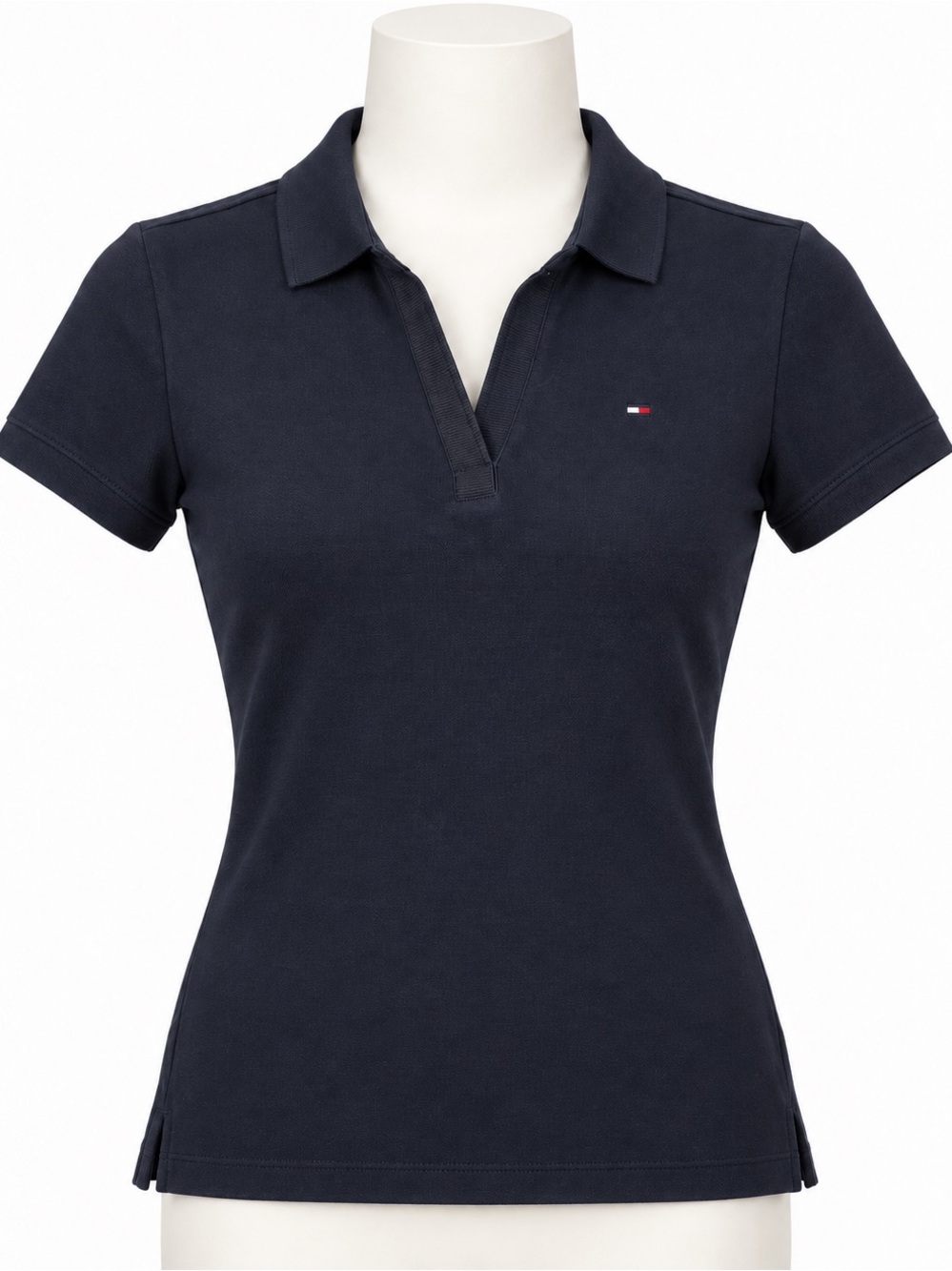 Tommy Hilfiger Navy Short-Sleeve Polo Shirt